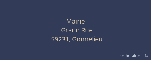 Mairie