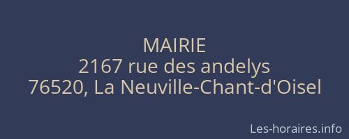 MAIRIE