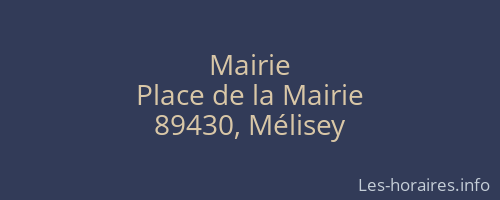 Mairie