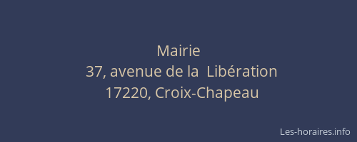 Mairie