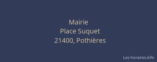 Mairie
