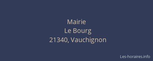 Mairie