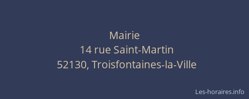 Mairie