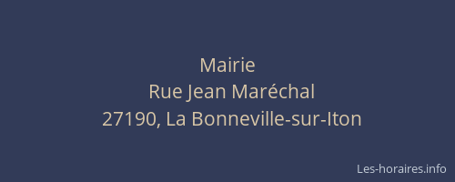 Mairie
