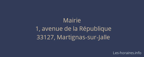 Mairie