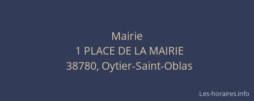 Mairie
