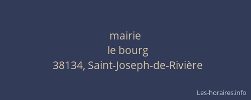mairie