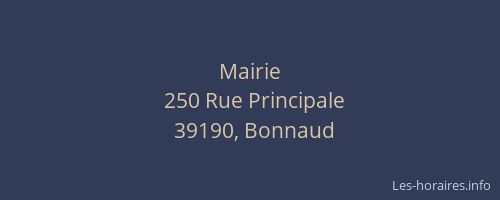 Mairie