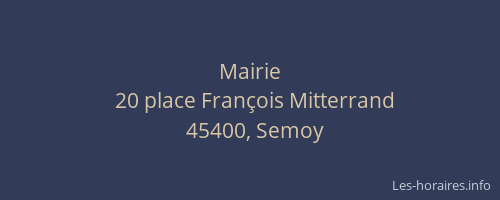 Mairie