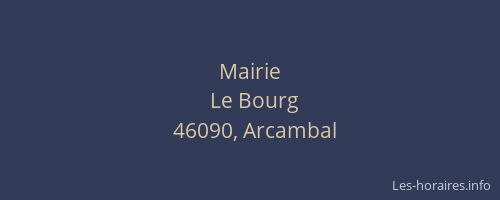 Mairie