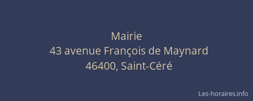 Mairie