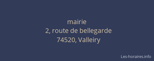 mairie