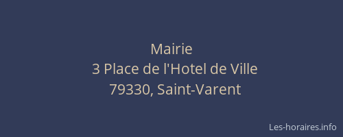 Mairie