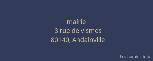 mairie
