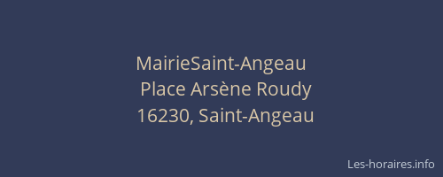 MairieSaint-Angeau