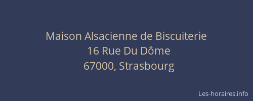 Maison Alsacienne de Biscuiterie