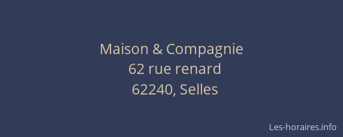Maison & Compagnie