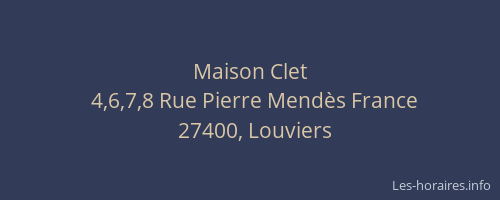 Maison Clet