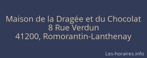 Maison de la Dragée et du Chocolat
