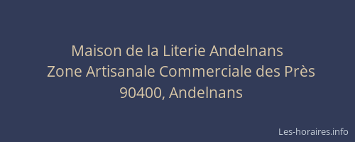 Maison de la Literie Andelnans