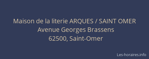 Maison de la literie ARQUES / SAINT OMER