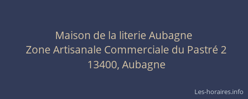 Maison de la literie Aubagne