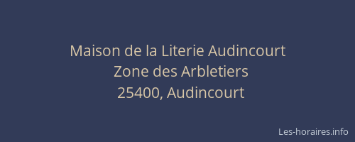 Maison de la Literie Audincourt