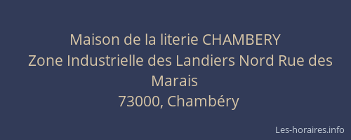 Maison de la literie CHAMBERY