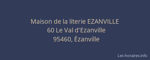 Maison de la literie EZANVILLE