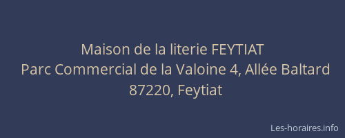 Maison de la literie FEYTIAT