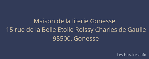 Maison de la literie Gonesse