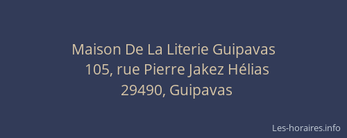 Maison De La Literie Guipavas