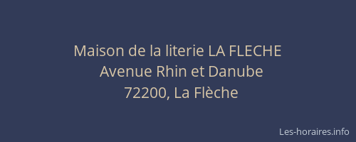 Maison de la literie LA FLECHE