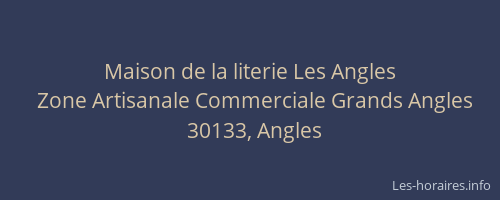 Maison de la literie Les Angles