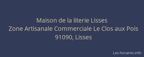 Maison de la literie Lisses