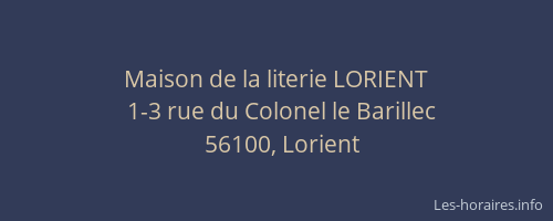 Maison de la literie LORIENT