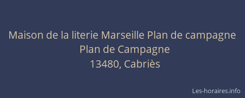 Maison de la literie Marseille Plan de campagne