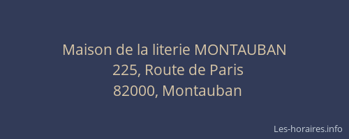 Maison de la literie MONTAUBAN