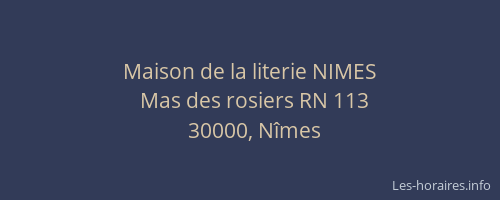 Maison de la literie NIMES