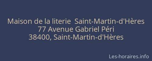 Maison de la literie  Saint-Martin-d'Hères