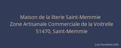 Maison de la literie Saint-Memmie