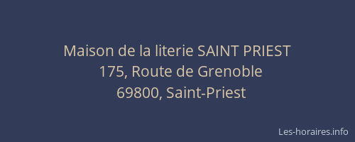 Maison de la literie SAINT PRIEST