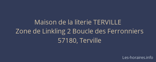 Maison de la literie TERVILLE