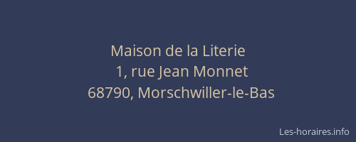 Maison de la Literie