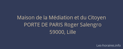 Maison de la Médiation et du Citoyen