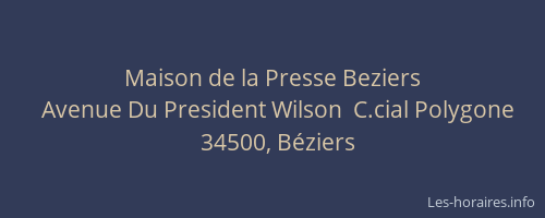 Maison de la Presse Beziers