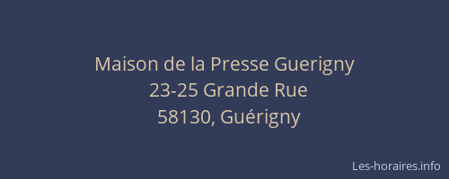 Maison de la Presse Guerigny