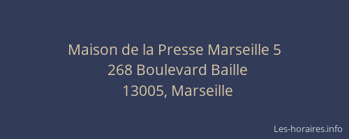 Maison de la Presse Marseille 5