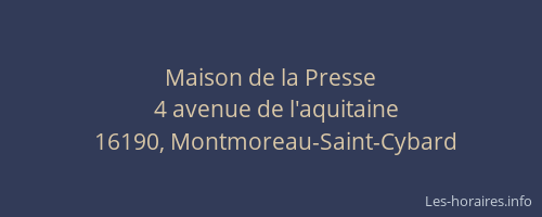 Maison de la Presse