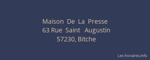 Maison  De  La  Presse